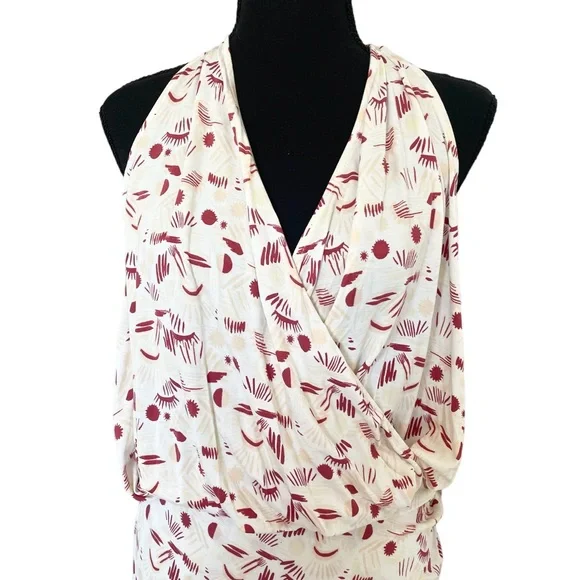 Free People Daria Graphic Maxi Dress Ivory Combo - Picture 5 of 11